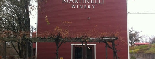 Martinelli Winery is one of Historical Wine Road Wineries & Lodgings.