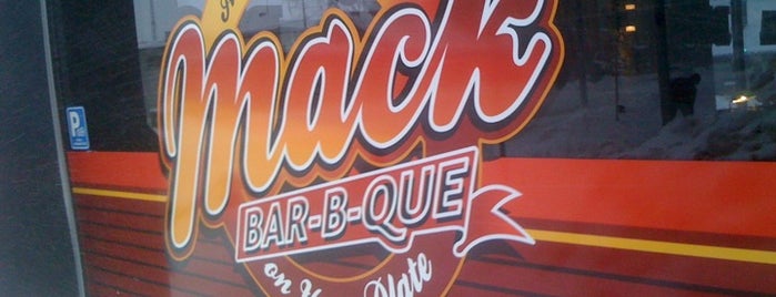 Mack Bar-B-Que is one of Posti che sono piaciuti a Lauma.