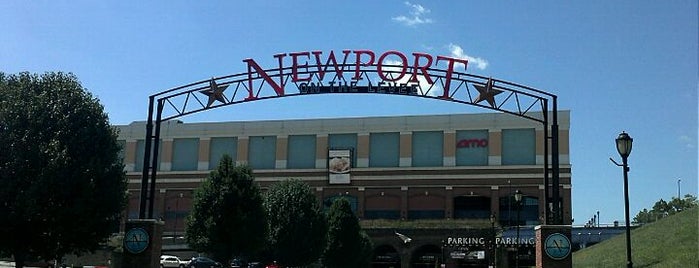 Newport on the Levee is one of Cin City.