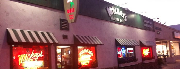 Mickey’s Italian Delicatessen & Liquor Store is one of Hermosa Beach.