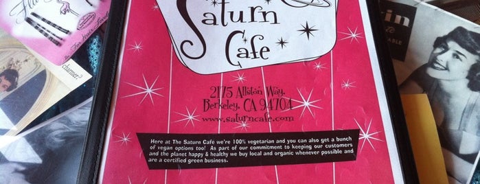 Saturn Cafe Berkeley is one of Veg friendly in the bay.