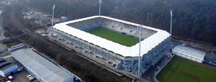 Stadion Miejski w Gdyni is one of Euro2012 venues in Gdansk Region #4sqCities.