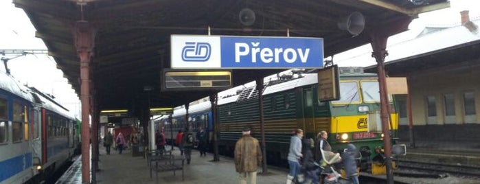 Železniční stanice Přerov is one of Lostさんのお気に入りスポット.