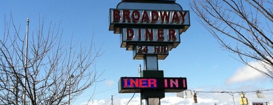 Broadway Diner is one of Larry's Fav Diner's Drive-Ins and Dives.