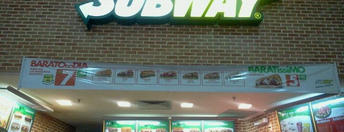 Subway is one of todos os dias.