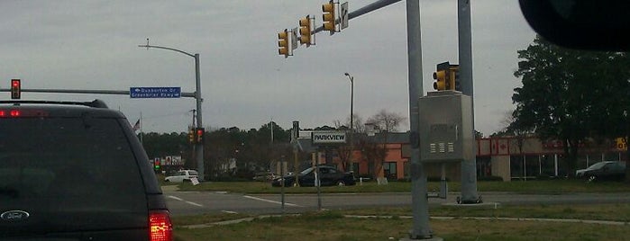 S Military Hwy & Greenbrier Pkwy is one of Intersections.