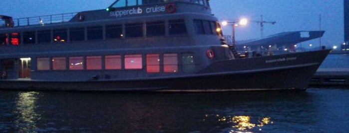 Supperclub Cruise is one of I Amsterdam.