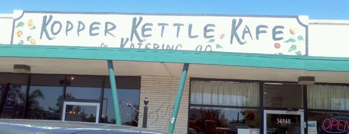 Kopper Kettle Kafe and Katering is one of Lieux sauvegardés par CreoleTes.