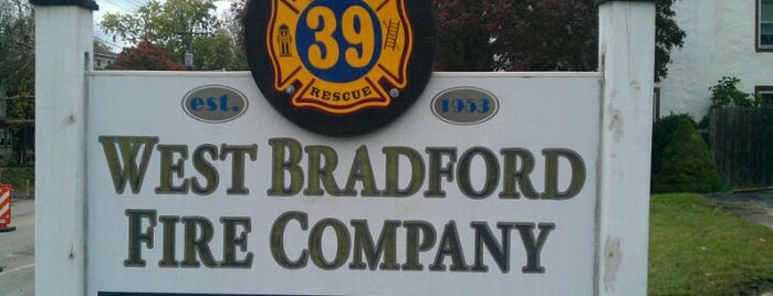 West Bradford Fire Co is one of WBFC 39.