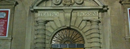 Teatro Rossini is one of Pesaro Cult - #4sqcities.