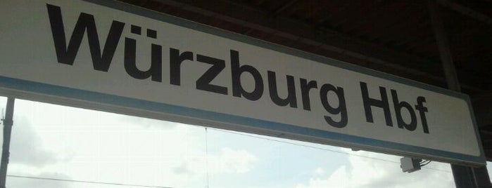 Würzburg Hauptbahnhof is one of Bahnhöfe DB.