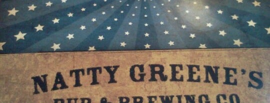 Natty Greene's Brewing Company is one of Places to Go, People to See....