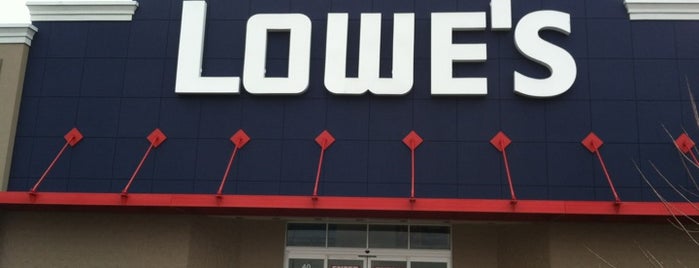 Lowe's is one of James’s Liked Places.