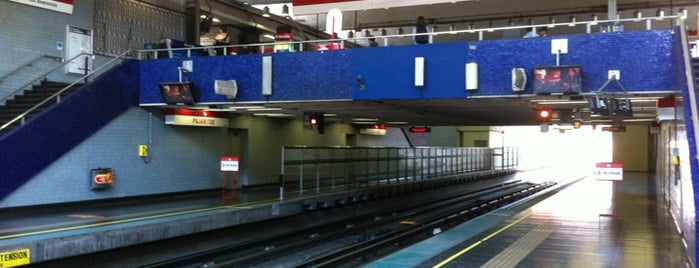 Estaciones del Metro de Santiago