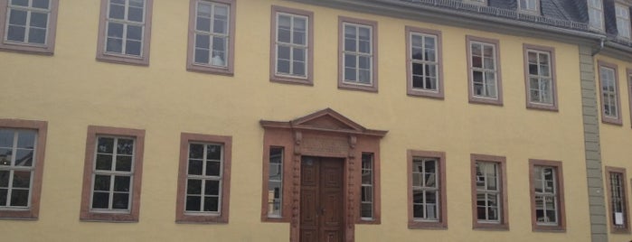 Goethe-Nationalmuseum mit Goethes Wohnhaus is one of Lieblingsorte.