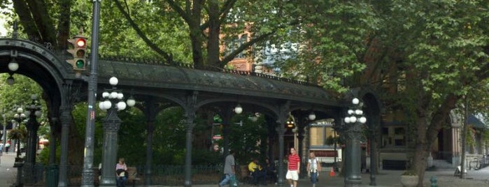 Pioneer Square is one of Best Places to take Photos in Seattle.