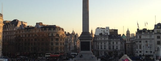 Trafalgar Square is one of UK.