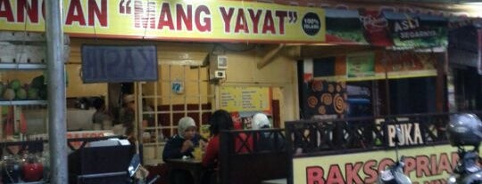 Bakso Priangan "Mang Yayat" is one of kuliner malang.