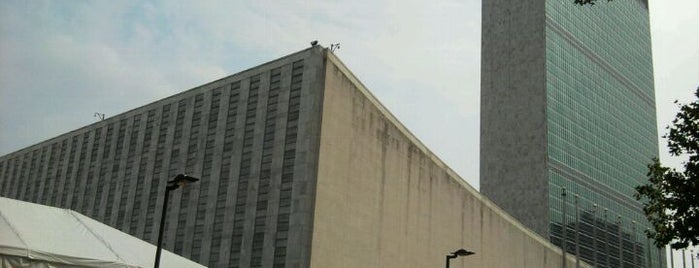 Organização das Nações Unidas is one of New York City.