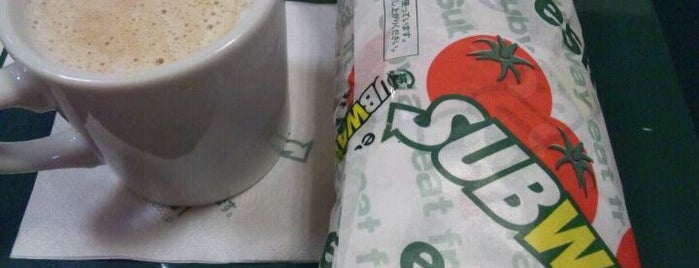 SUBWAY is one of SUBWAY 24区 for Sandwich Places.