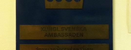 Embassy of Sweden is one of The International Embassy & Visa in Thailand.