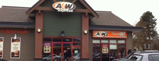 A&W is one of Tidbits Vancouver.