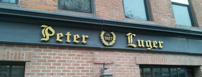 Peter Luger Steak House is one of NY Region Old-Timey Bars, Cafes, and Restaurants.