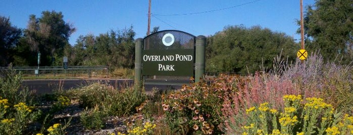 Overland Pond Park is one of Ruby Hill Neighborhood Recreation.