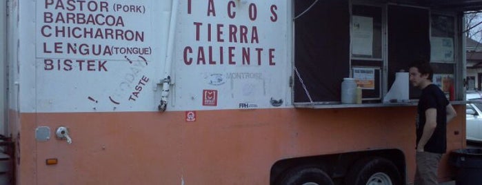 Tacos Tierra Caliente is one of Food Trucks - Houston.
