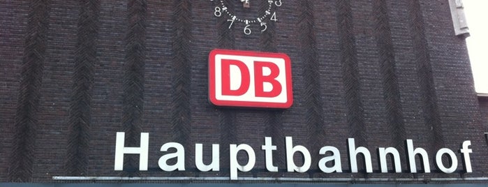 Duisburg Hauptbahnhof is one of DB ICE-Bahnhöfe.