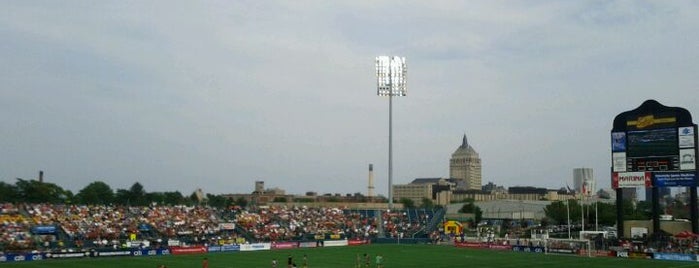 Rochester Rhinos Stadium is one of The Best Spots In Rochester, NY.