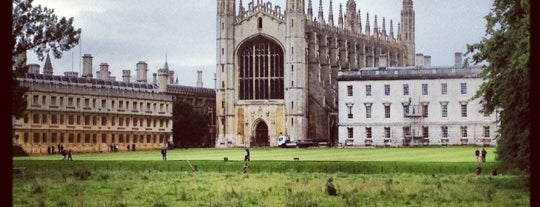 The Backs is one of Freshers' Guide to Cambridge!.
