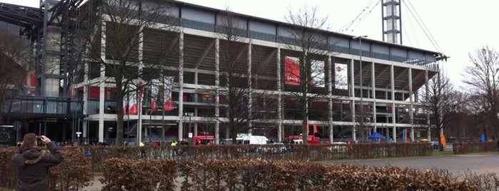 RheinEnergieStadion is one of Bundesliga Fußballstadien 2011/2012.