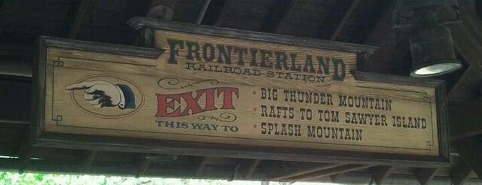 Walt Disney World Railroad - Frontierland Station is one of Walt Disney World - Magic Kingdom.