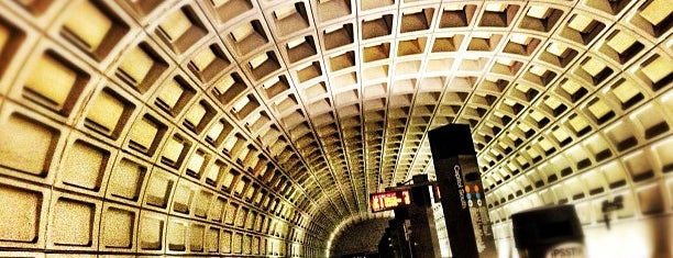 Capitol South Metro Station is one of WMATA Orange Line.