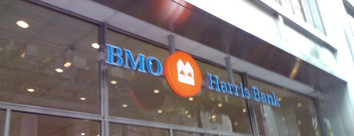 BMO Harris Bank Headquarters is one of Michael's Places of Employment.