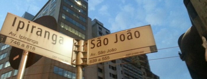 Avenida Ipiranga is one of São Paulo SP.