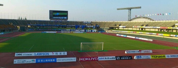 Toyama Stadium is one of J-LEAGUE Stadiums.
