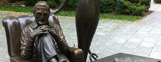 Dr. Seuss National Memorial Sculpture Garden is one of The Bucket List.