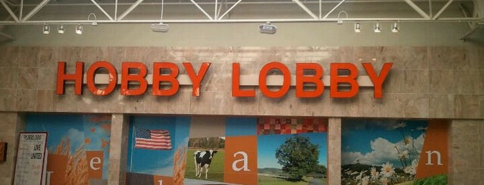 Hobby Lobby is one of I ❤ to Shop.
