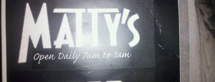 371 Matty's is one of The Long & Dining Road: Food Road Trips 2012.