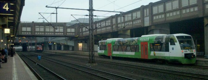 Estación Kassel-Wilhelmshöhe is one of DB ICE-Bahnhöfe.