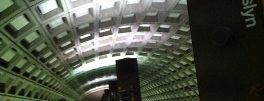 Rosslyn Metro Station is one of WMATA Orange Line.