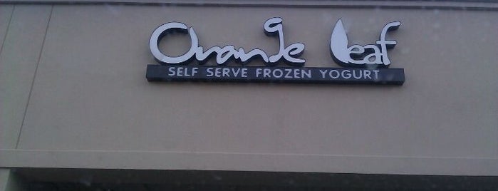 Orange Leaf Frozen Yogurt is one of amy’s Liked Places.