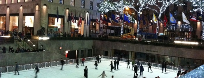 The Rink at Rockefeller Center is one of Holiday Season in NYC.