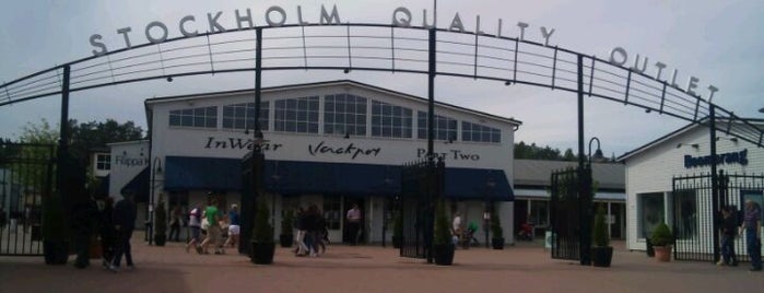 Stockholm Quality Outlet is one of Shopping in Stockholm.