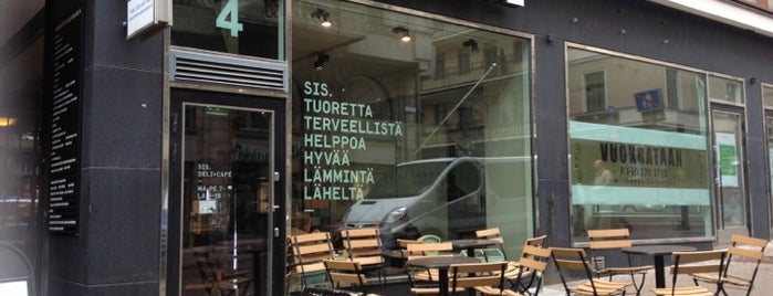 SIS. Deli + Café is one of Helsinki.