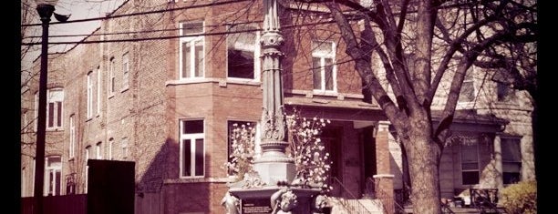 Lincoln Square Fountain is one of Spring Break 2013.