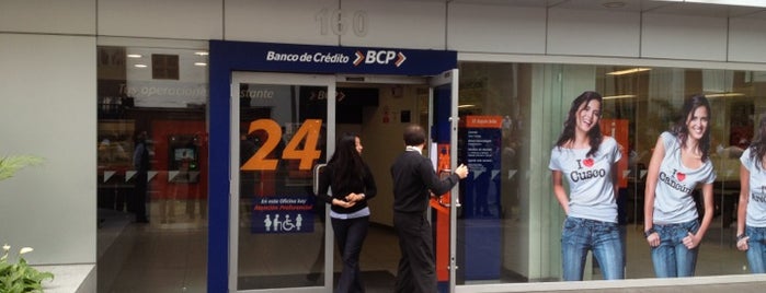 Banco de Crédito BCP is one of Locais curtidos por Francisco.