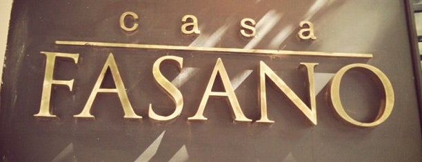 Casa Fasano is one of Diogo'nun Kaydettiği Mekanlar.